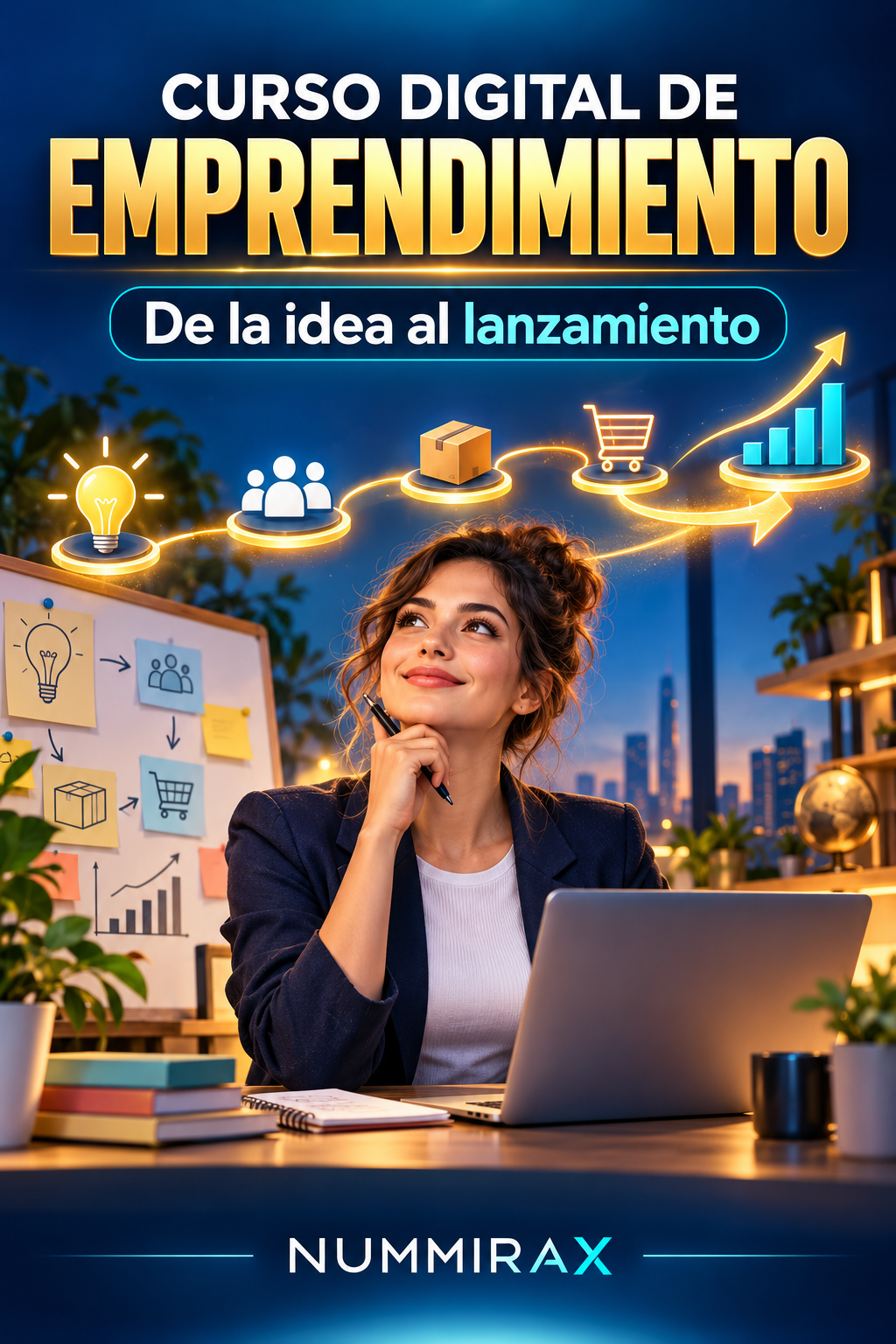 Portada de Curso digital de emprendimiento