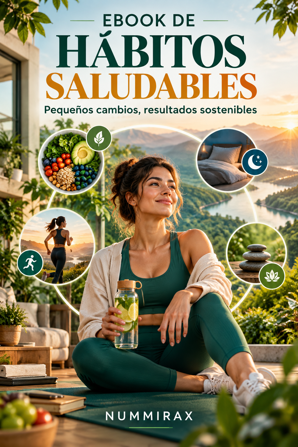 Portada de Ebook de hábitos saludables