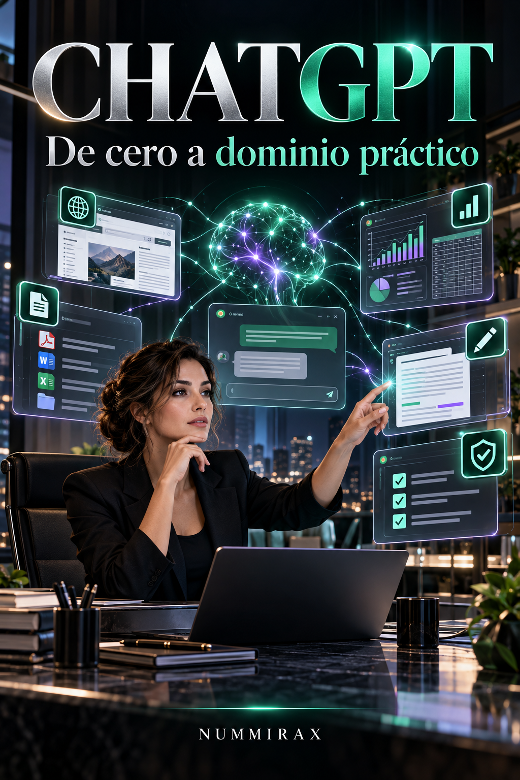 Portada de ChatGPT de cero a dominio práctico