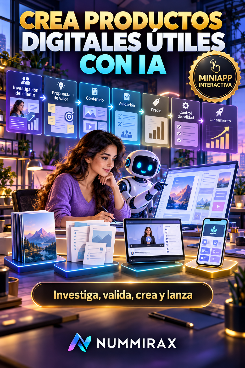 Portada de Cómo crear productos digitales útiles con IA — Miniapp interactiva