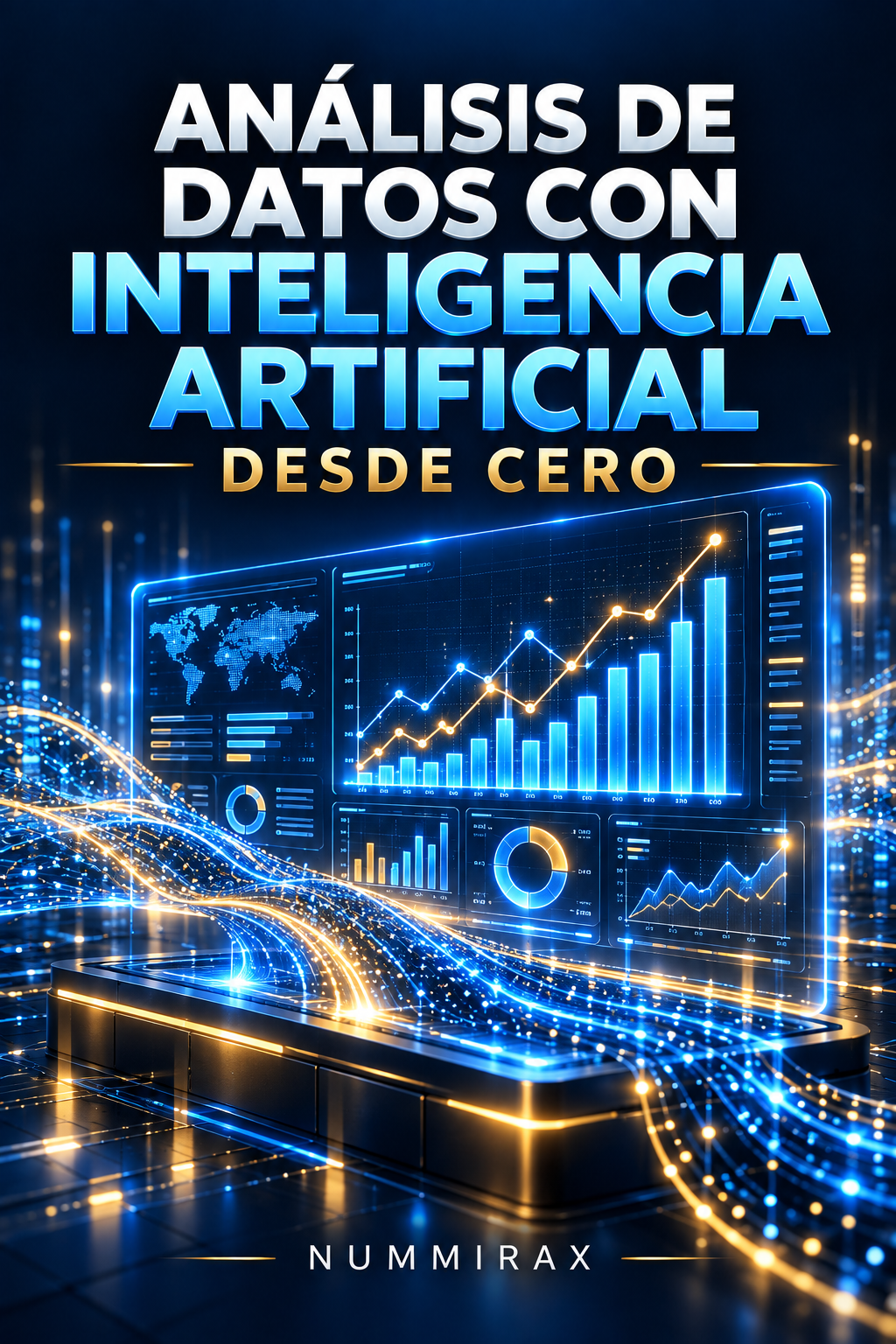 Portada de Análisis de datos con inteligencia artificial desde cero