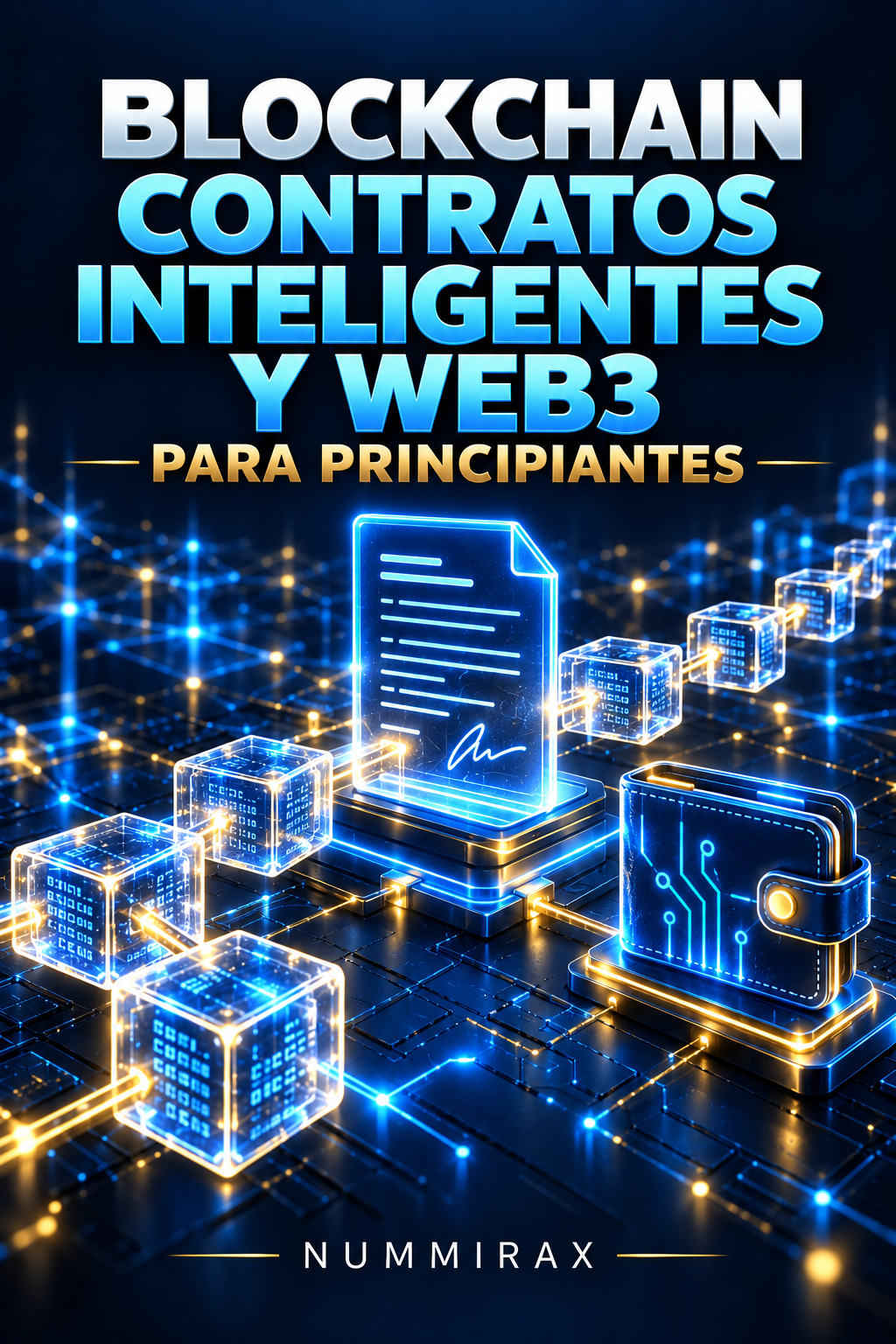 Portada de Blockchain, contratos inteligentes y Web3 para principiantes
