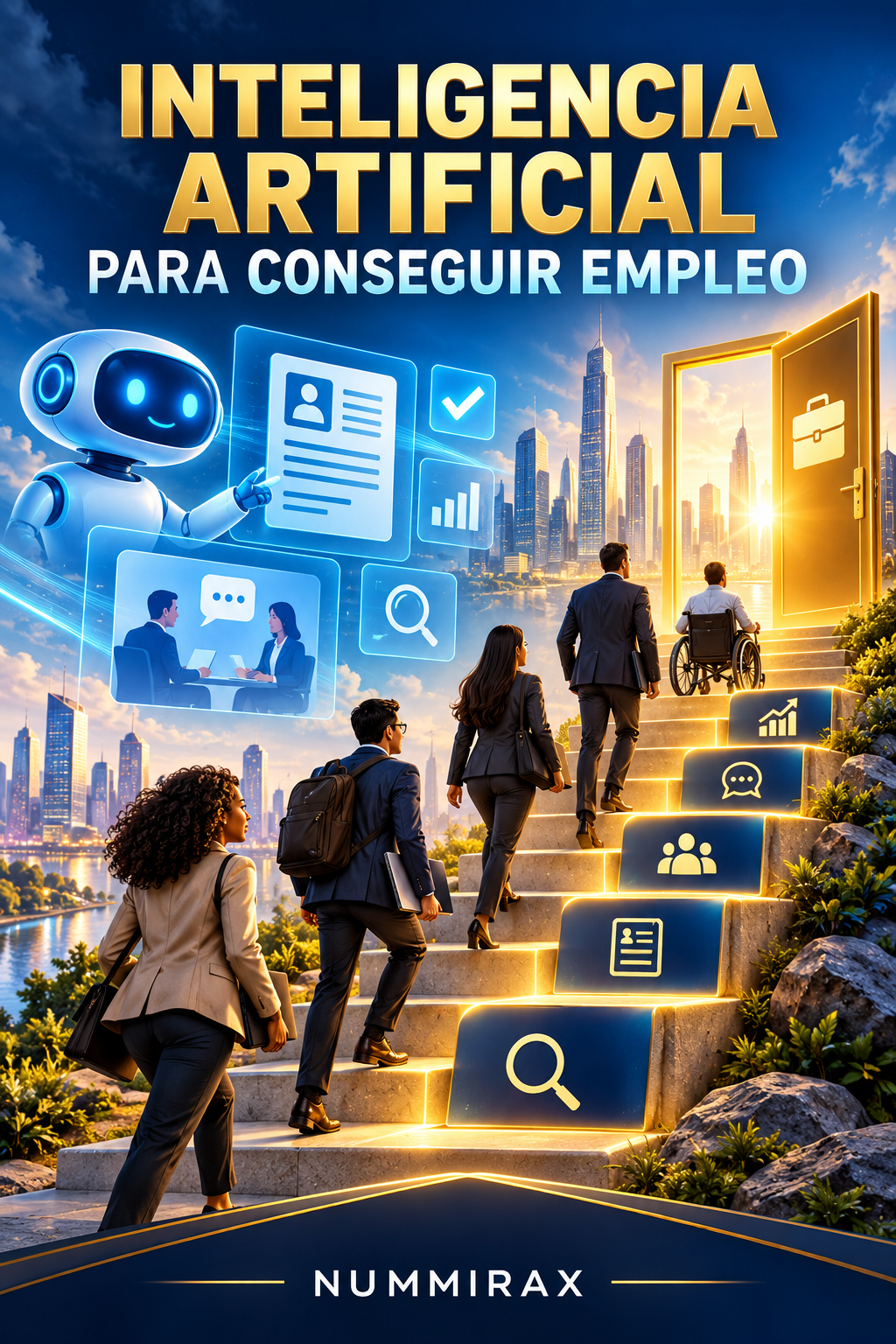 Portada de Inteligencia artificial para conseguir empleo
