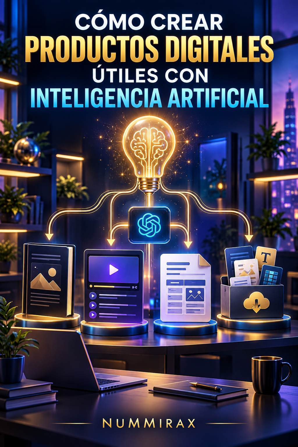 Portada de Cómo crear productos digitales útiles con inteligencia artificial